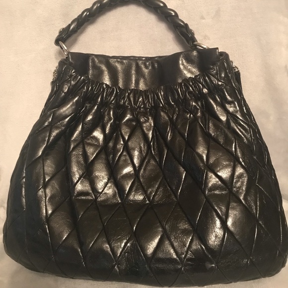 Miu Miu Beautiful Matelasse Large Black Bag - Picture 2 of 10